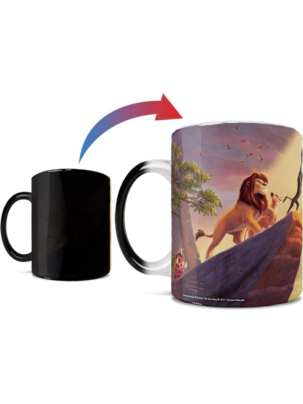 Disney Lion King Morphing Mug - Unique Breakfast Mug, Perfect Gift Idea